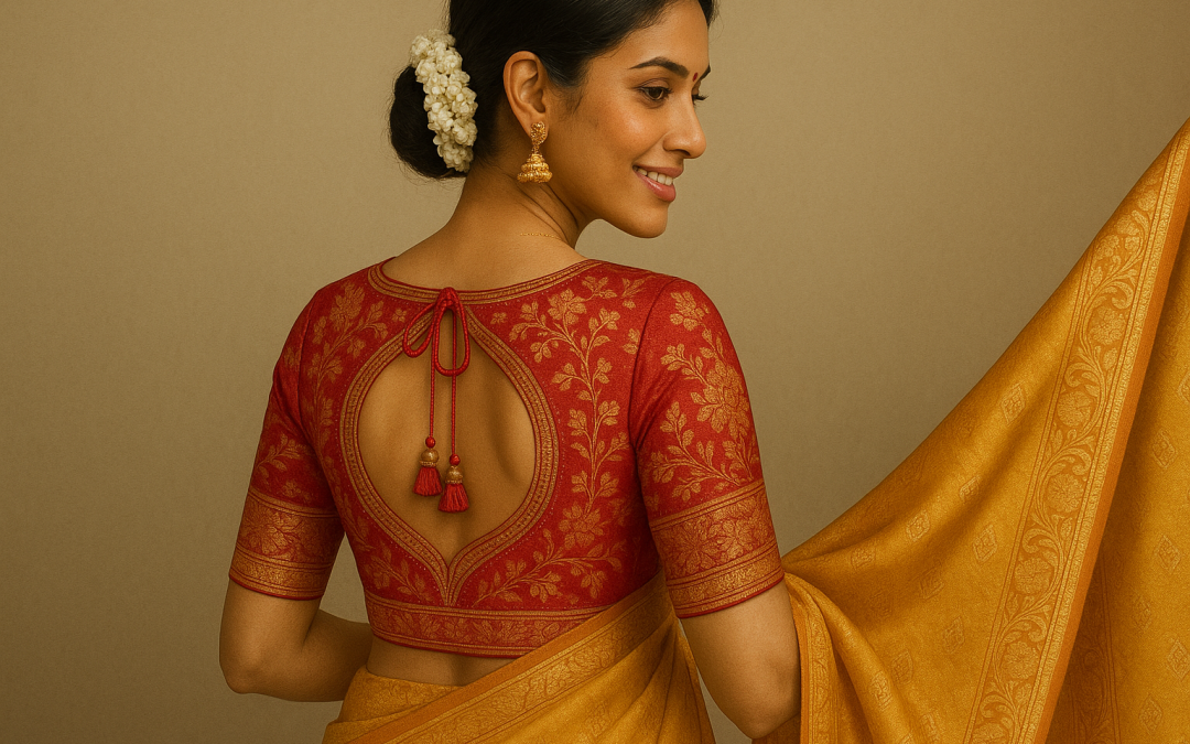 Gorgeous and Timeless Pattu Saree Blouse Back Designs 2019 for Every Bride