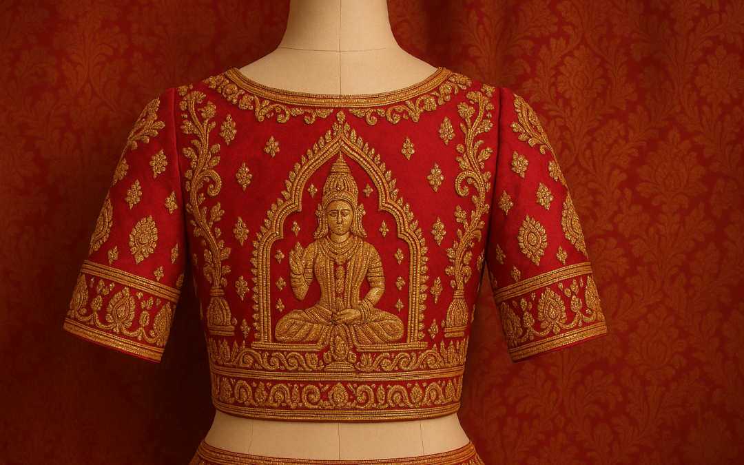 Wedding Saree Blouse Pattern Trends Every Stylish Bride Must Know